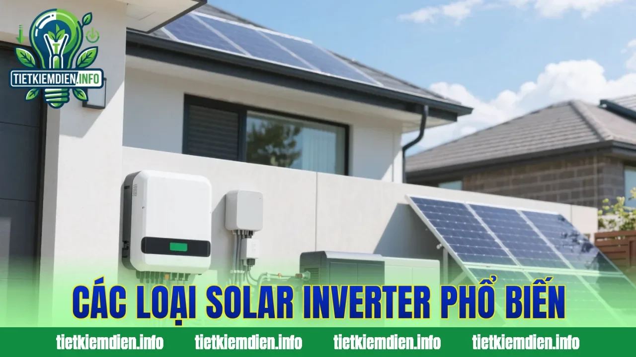 Các loại solar inverter phổ biến