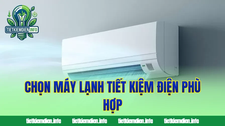 Chọn máy lạnh tiết kiệm điện phù hợp