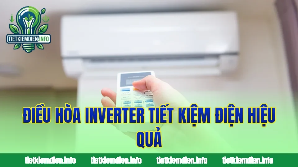 Điều hòa inverter tiết kiệm điện hiệu quả