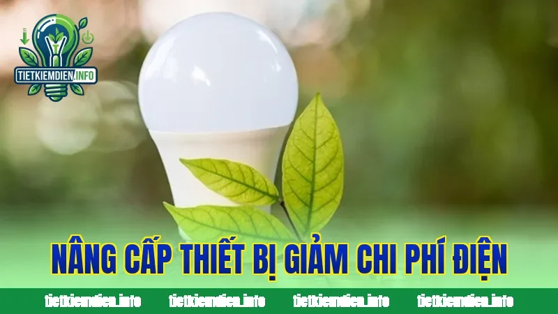 Nâng cấp thiết bị giảm chi phí điện