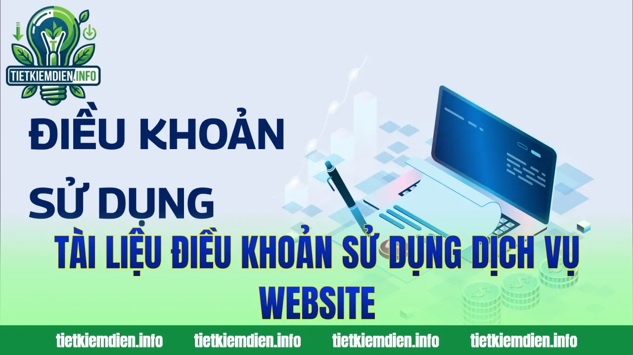 Tài liệu điều khoản sử dụng dịch vụ website
