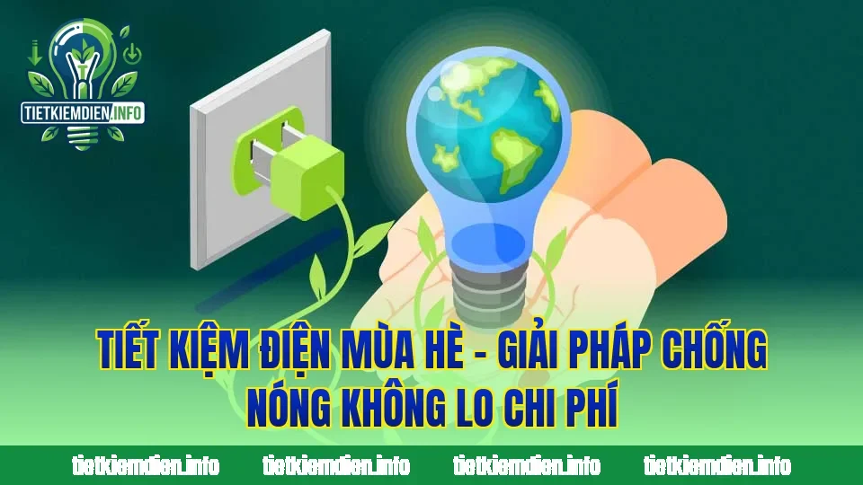 Tiết Kiệm Điện Mùa Hè – Giải Pháp Chống Nóng Không Lo Chi Phí